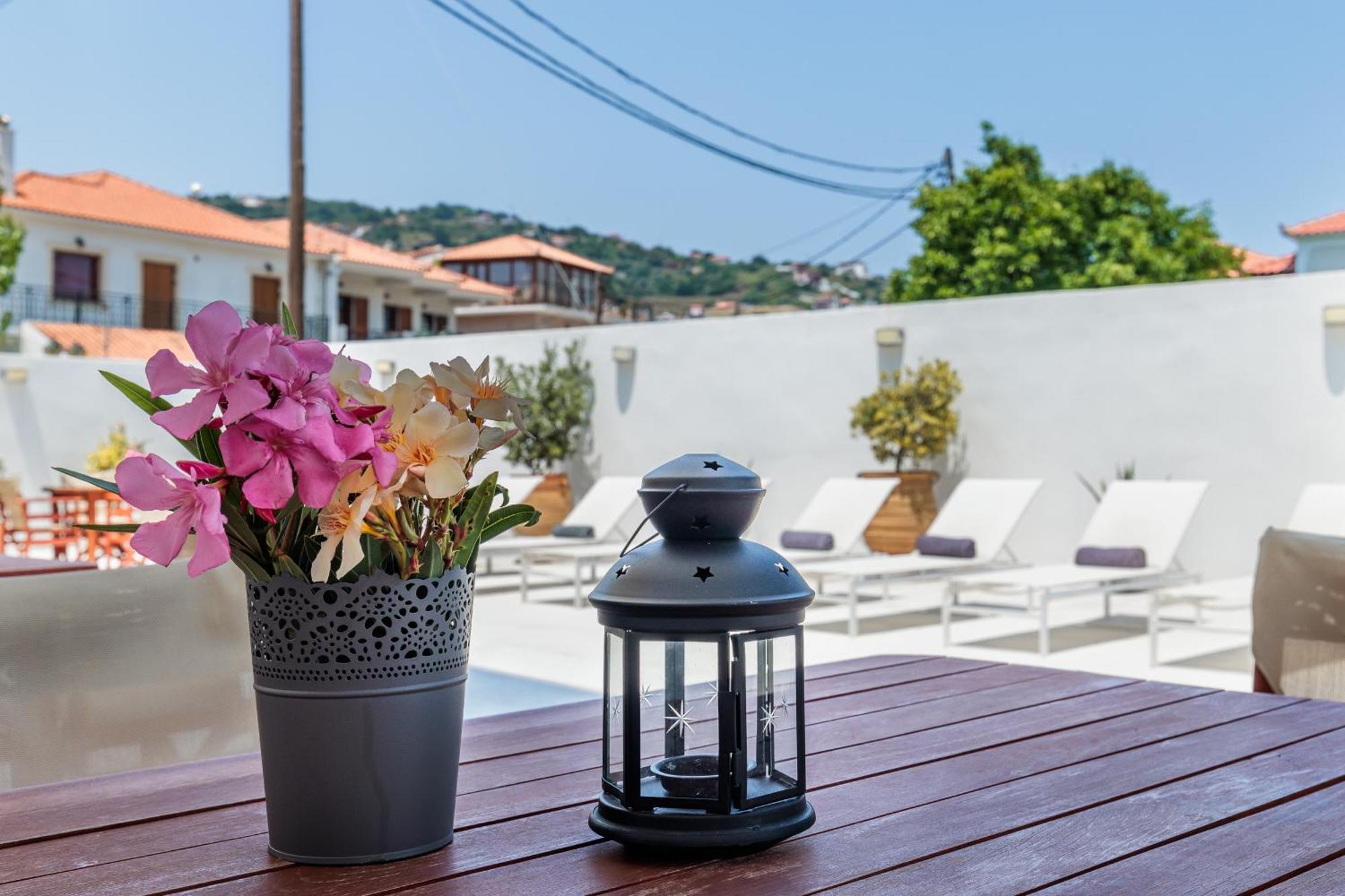 Amalia Hotel Skopelos Town Bagian luar foto