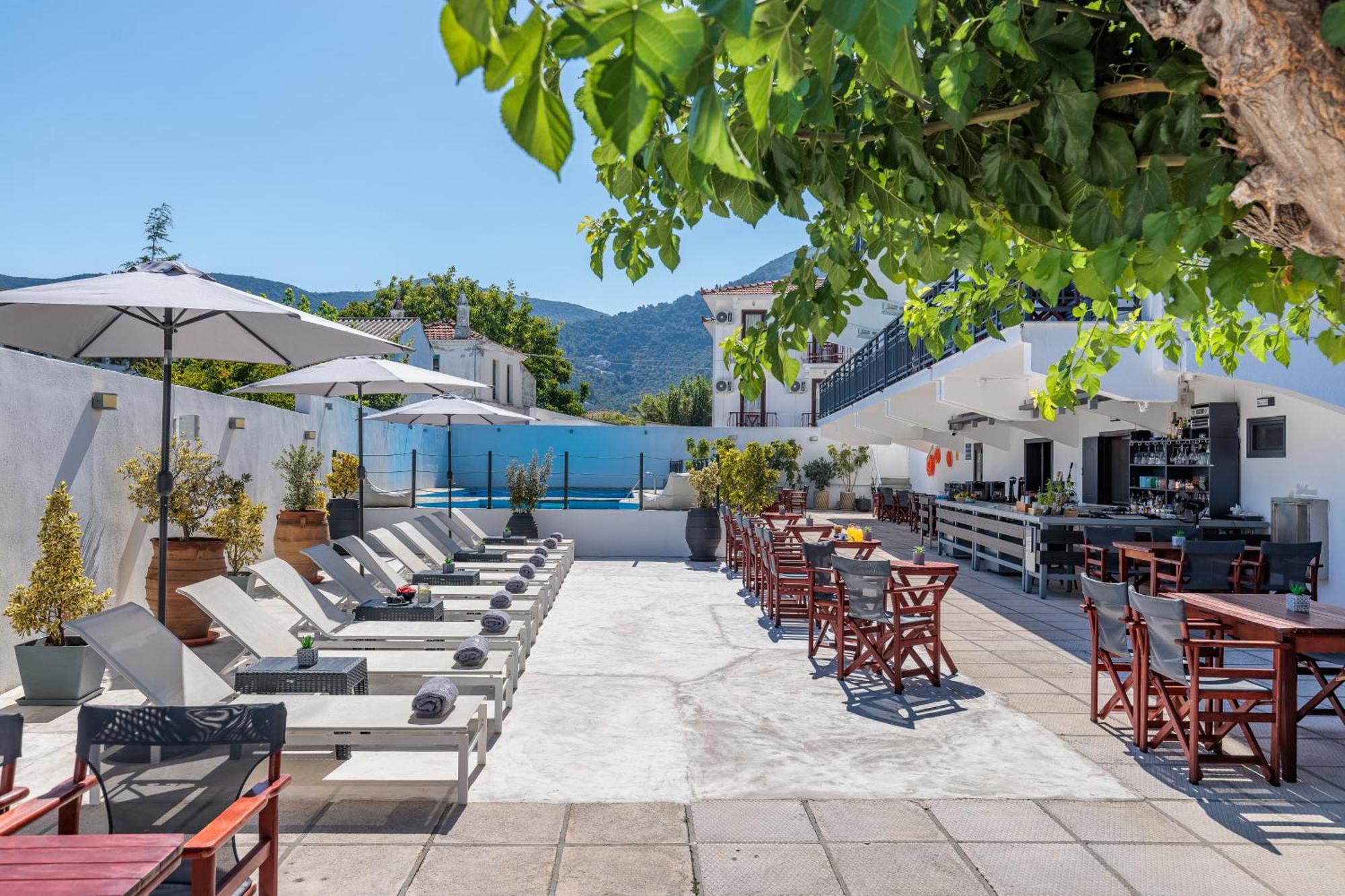 Amalia Hotel Skopelos Town Bagian luar foto