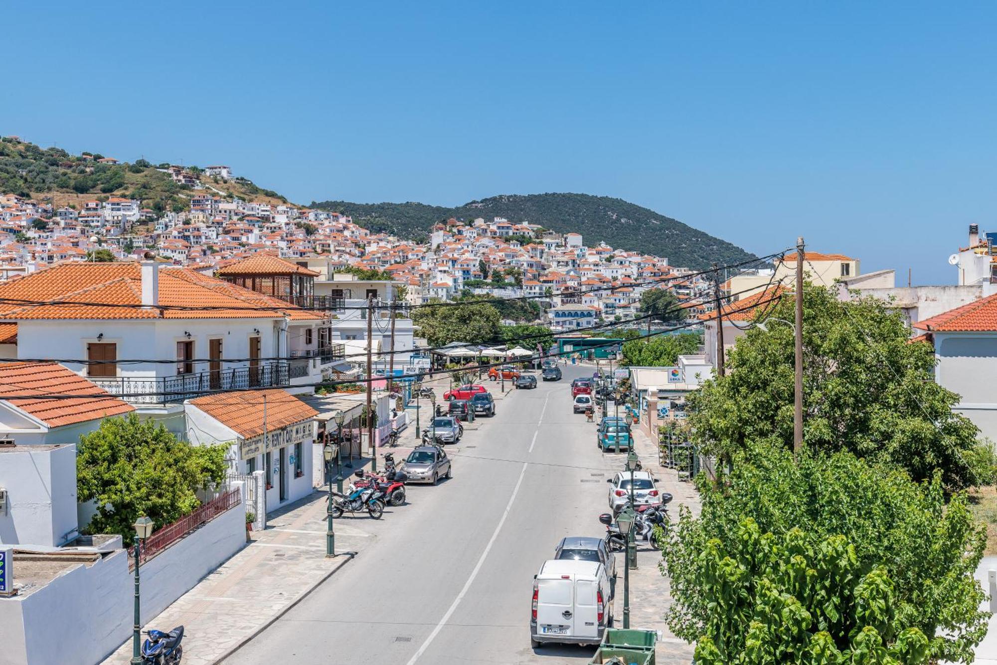 Amalia Hotel Skopelos Town Bagian luar foto