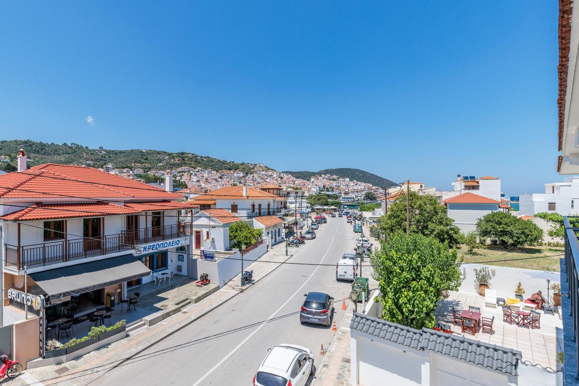 Amalia Hotel Skopelos Town Bagian luar foto