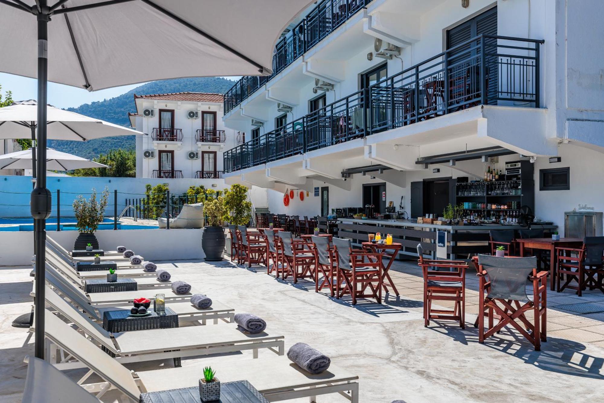 Amalia Hotel Skopelos Town Bagian luar foto